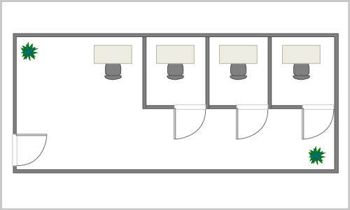 Office Partition Layout